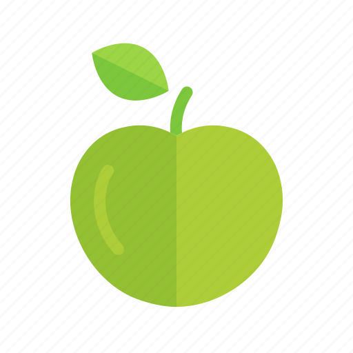 Apple, colour, food, fruit, green, health icon - Download on Iconfinder