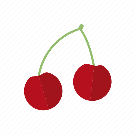 Cherries, cherry, fruit, stem, food, sweet icon - Download on Iconfinder