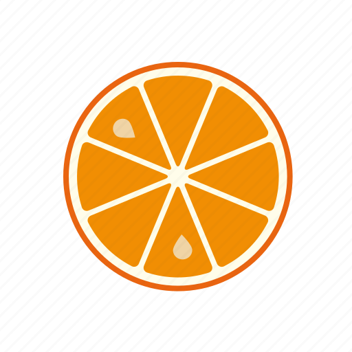 Citrus, fruit, orange, slice, tropical, food icon - Download on Iconfinder