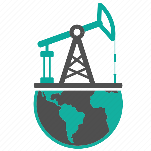 Earth, extraction, fossil, fuel, globe, oil, petroleum icon - Download on Iconfinder