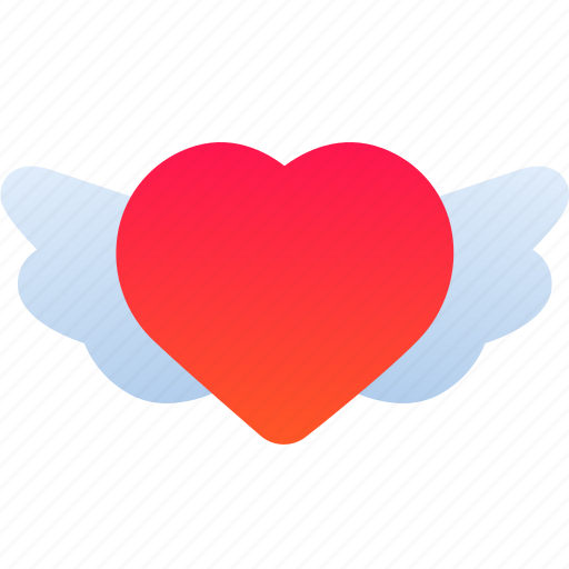 Love, wing, wings, heart, valentine, romantic, romance icon - Download on Iconfinder