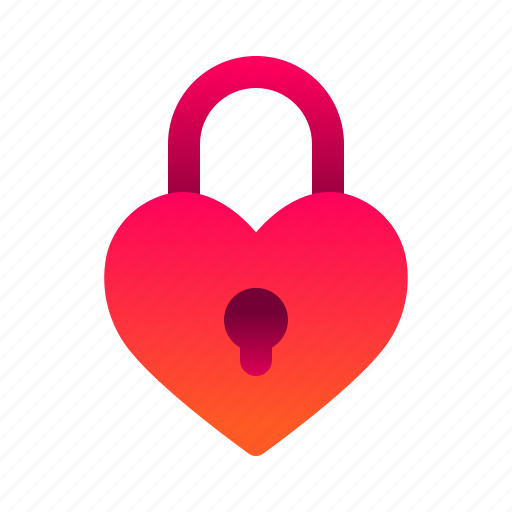 Padlock, love, heart, security, unlock, valentine, romance icon - Download on Iconfinder