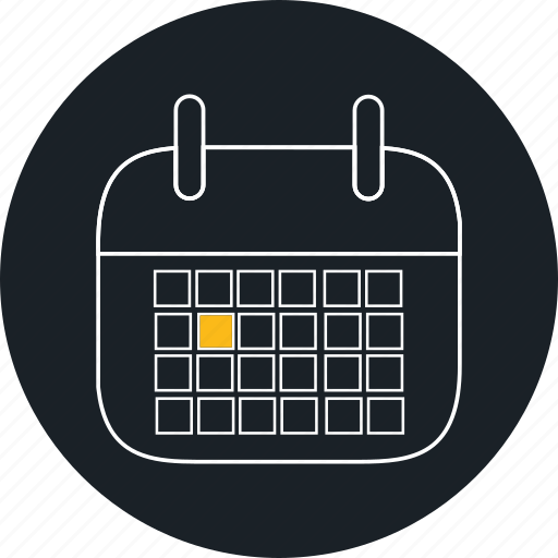 Calendar, dates, event, planning, time icon - Download on Iconfinder