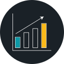 business growth, chart, finance, growth bar chart