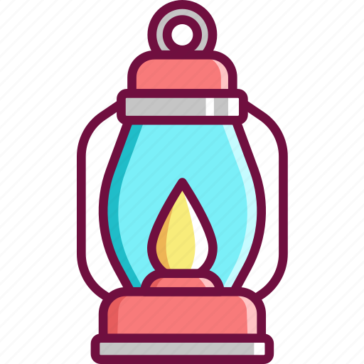 Camping, energy, fire, lamp, lantern, light, outdoor icon - Download on Iconfinder