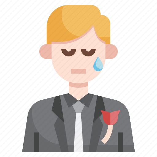 Man, sad, person, crying, boy icon - Download on Iconfinder