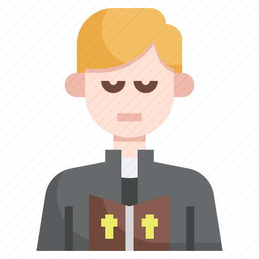 Priest, religion, man, cultures, professions, jobs icon - Download on Iconfinder
