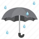 umbrella, tools, and, utensils, protection, rain, rainy