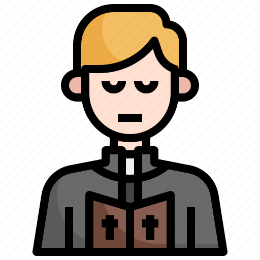 Priest, religion, man, cultures, professions, jobs icon - Download on Iconfinder