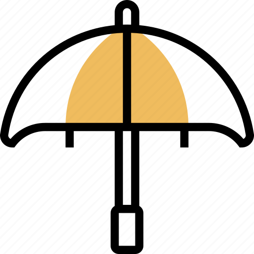 Umbrella, raining, weather, wet, protection icon - Download on Iconfinder