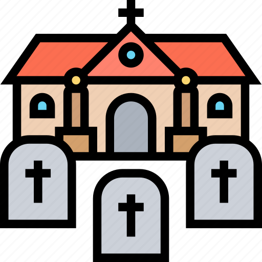 Cemetery, graveyard, burial, tombstone, death icon - Download on Iconfinder