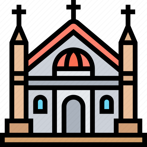 Chapel, church, catholic, christian, religious icon - Download on Iconfinder