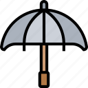 umbrella, raining, weather, wet, protection