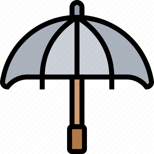 Umbrella, raining, weather, wet, protection icon - Download on Iconfinder