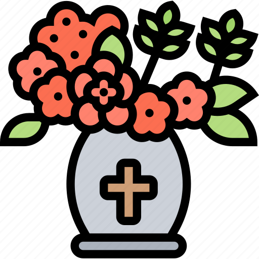 Flower, bouquet, vase, blossom, decoration icon - Download on Iconfinder