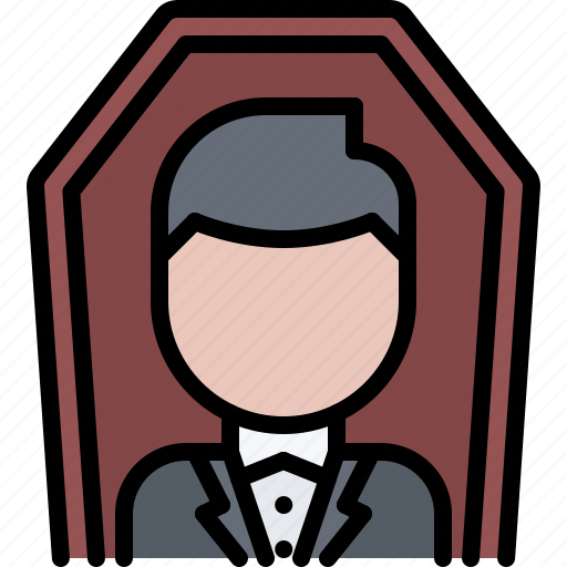 Coffin, body, man, agency, death, funeral icon - Download on Iconfinder