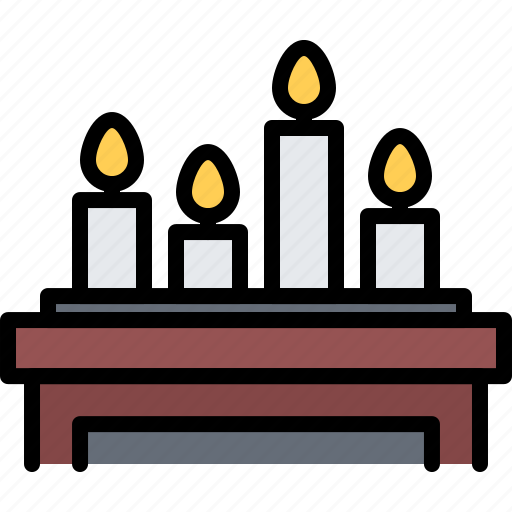 Candles, agency, death, funeral icon - Download on Iconfinder