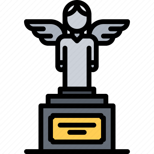 Monument, angel, agency, death, funeral icon - Download on Iconfinder