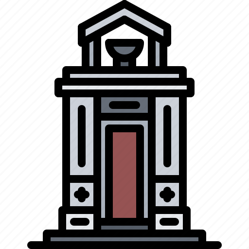 Crypt, agency, death, funeral icon - Download on Iconfinder