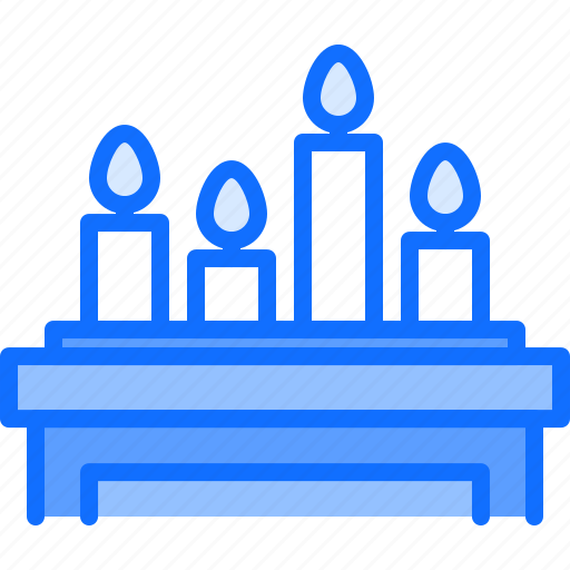 Candles, agency, death, funeral icon - Download on Iconfinder