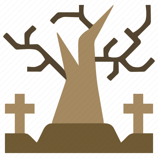 Cemetery, tomb, funeral, graveyard, halloween, rip, tombstone icon - Download on Iconfinder