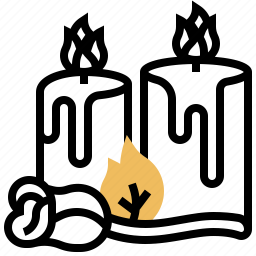 Anniversary, burning, candles, decoration, light icon - Download on Iconfinder