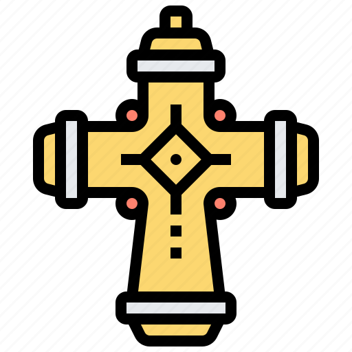 Byzantine, cross, crucifix, orthodox, religion icon - Download on Iconfinder