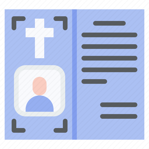 Funeral, burial, grief, document icon - Download on Iconfinder