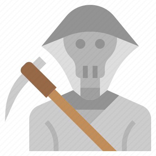 Death, devil, enemy, horror, scary, scythe, terror icon - Download on Iconfinder