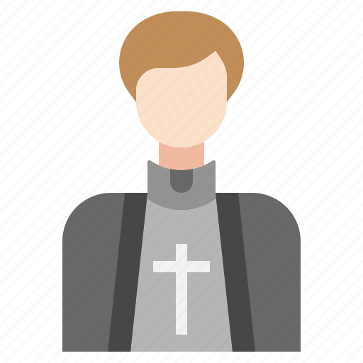 Avatar, christian, pastor, priest, profession, religious icon - Download on Iconfinder