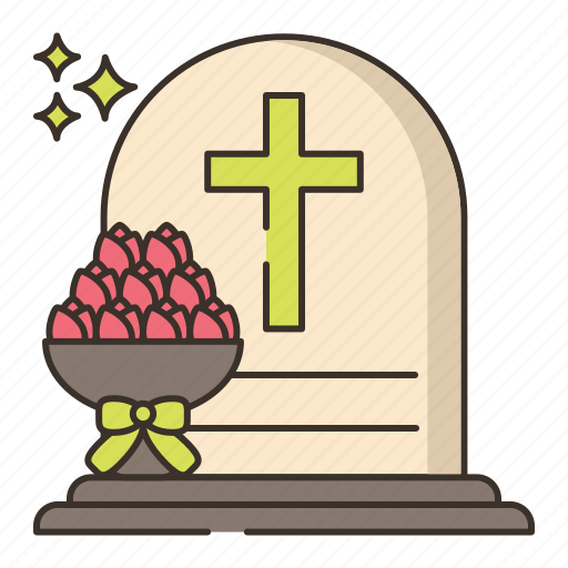 Burial, funeral, grave, graveyard icon - Download on Iconfinder