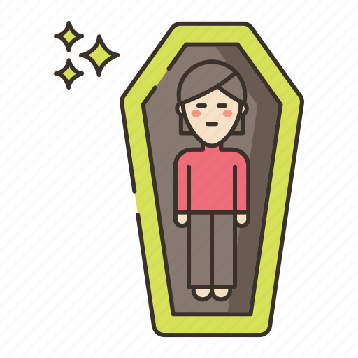 Dead, person, female icon - Download on Iconfinder