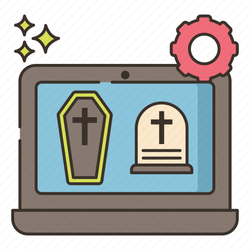 Funeral, program, computer icon - Download on Iconfinder