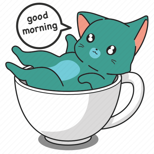 Funny, cat, kitten, sticker, animal, cute, kitty icon - Download on Iconfinder