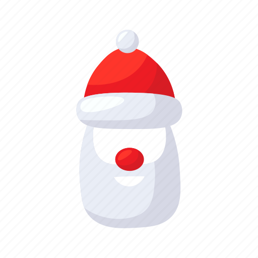 Santa, clause, flat, icon, costume, fancy, headdress icon - Download on Iconfinder
