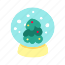 funny, snowmen, flat, icon, snowball, snow, christmas, eve, tree