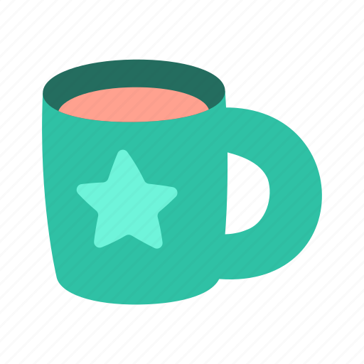 Hot, drink, flat, icon, cocoa, tea, coffee icon - Download on Iconfinder