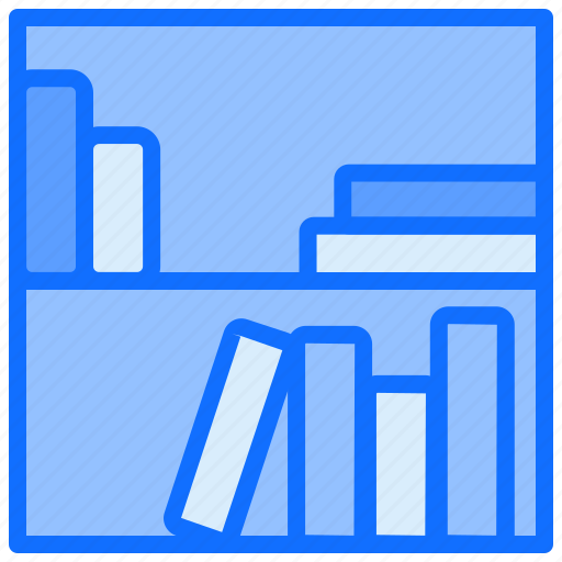 Furniture, interior, books, library, knowledge, education icon - Download on Iconfinder