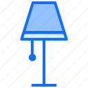 furniture, interior, floor lamp, lamps, standing, table lamp