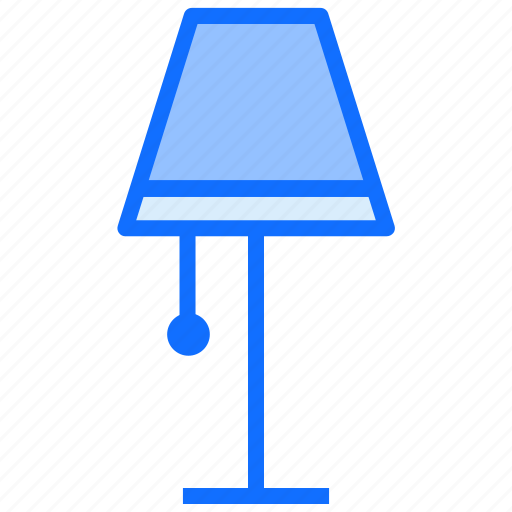 Furniture, interior, floor lamp, lamps, standing, table lamp icon - Download on Iconfinder