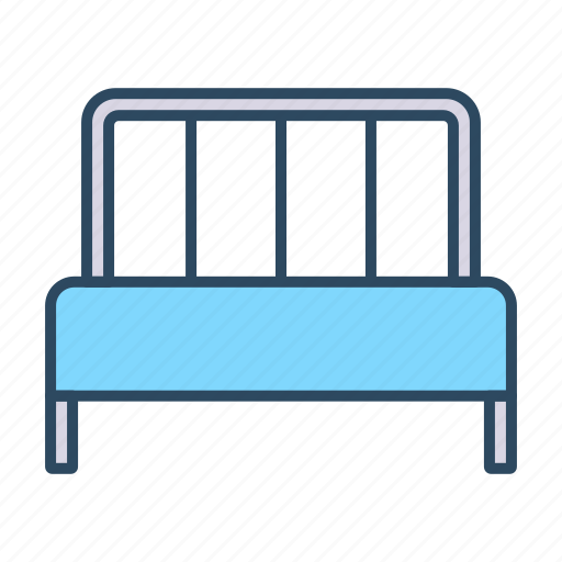 Furnitures, metal bed, bed, furniture, interior icon - Download on Iconfinder