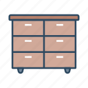 furnitures, storage, drawers, furniture, interior