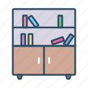 furnitures, bookshelf, bookcase, furniture, interior