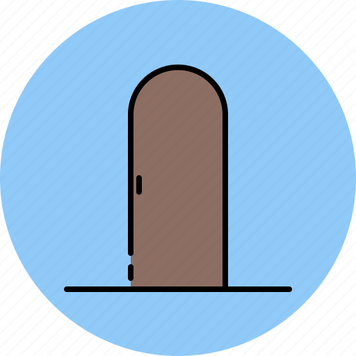 Closed, door, furniture, wooden icon - Download on Iconfinder