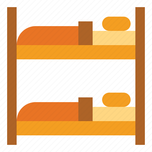 Bed, beds, bunk, rest, sleep icon - Download on Iconfinder