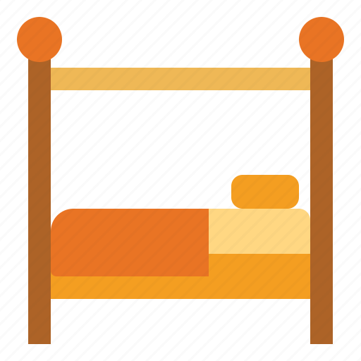 Bed, bedroom, canopy, sleep icon - Download on Iconfinder