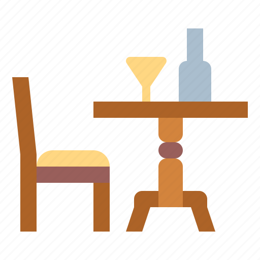 Dining, dinner, furniture, room, table icon - Download on Iconfinder