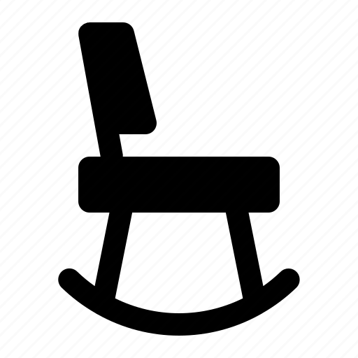 Rocking chair, chair, furniture, households icon - Download on Iconfinder