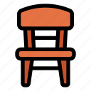 chair, furniture, seat, wood