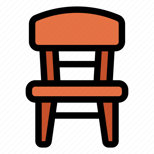 Chair, furniture, seat, wood icon - Download on Iconfinder
